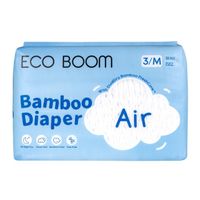Eco Boom Air Bamboo Baby Nappies - M (6-0kg)